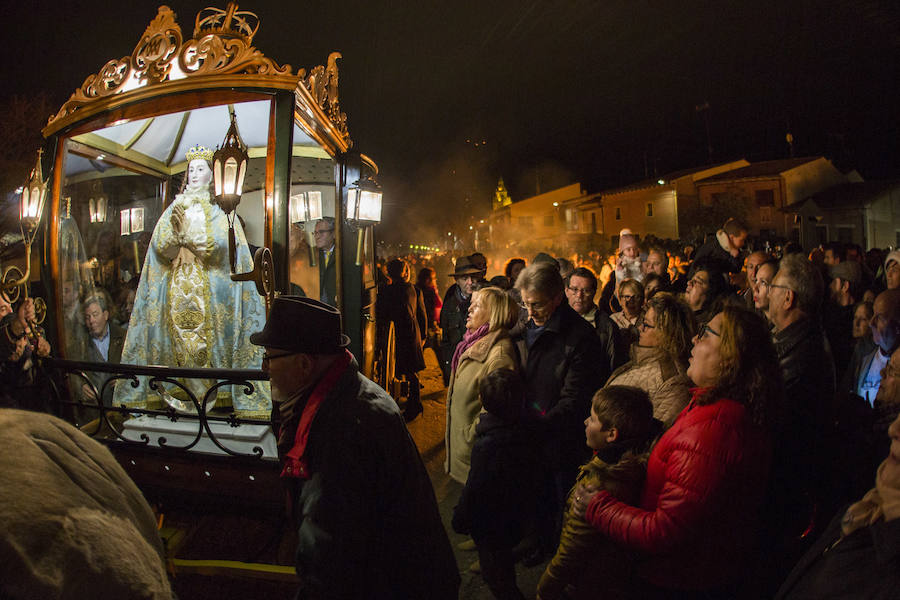 Virgen de los Pegotes en Nava del Rey