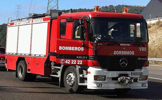 Susto con una chimenea en la calle Coronel Rexach