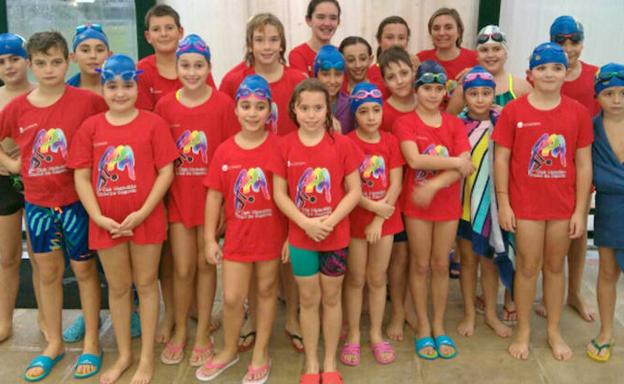 Baño de éxitos para el Club Natación IMD Ciudad de Segovia