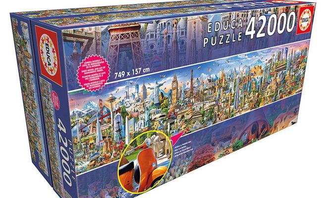 el lego con mas piezas del mundo