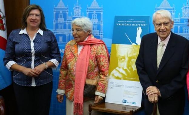 Fallece en León la pianista María Manuela Caro, esposa del compositor y director Cristóbal Halffter