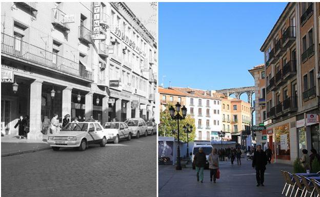 Segovia: así era y así es 25 años después | El Norte de Castilla