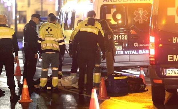 Muere un hombre al ser asaltado por dos individuos en Bilbao