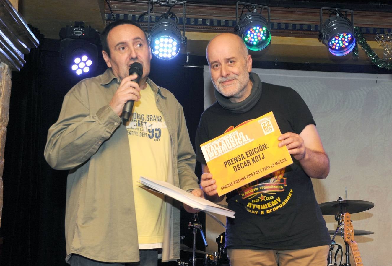 Reconocimientos Valladolid Web Musical