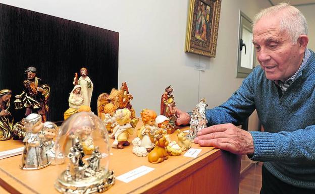 Rueda expone más de medio centenar de belenes del mundo
