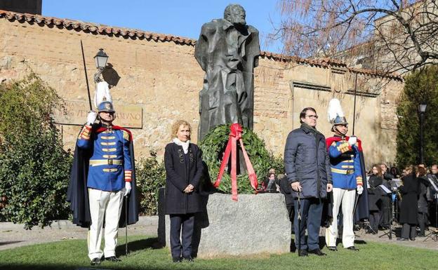 La USAL inicia una etapa fundamental con su presencia en el homenaje a Unamuno