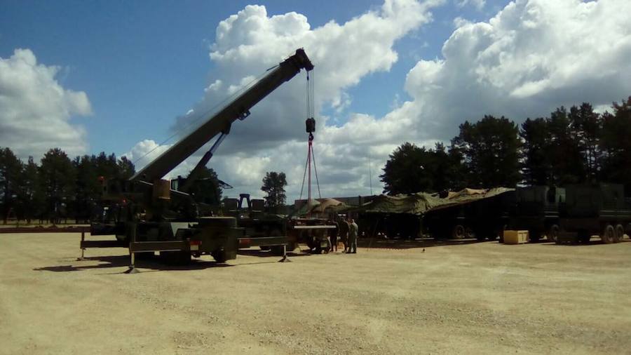 Una treintena de militares de Santovenia regresan el día 15 después de siete meses en Letonia