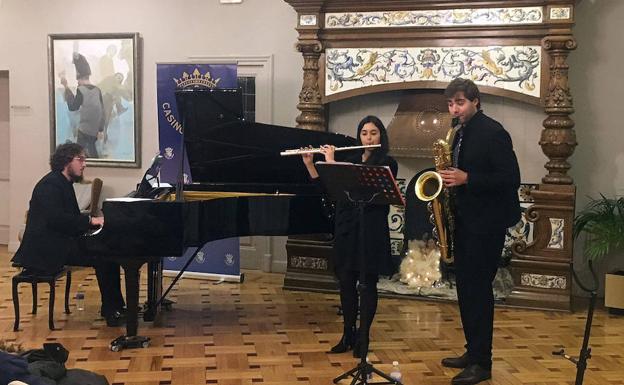 El grupo A-Trio ofrece el tradicional Concierto de Año Nuevo del Casino de la Unión