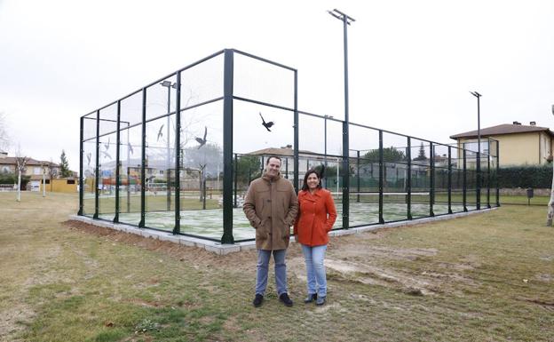 Valdelagua estrena pista de pádel gracias al remanente de la tesorería del Ayuntamiento