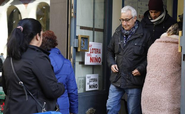 La venta de lotería de El Niño aumenta en Palencia