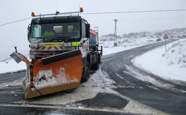 Activado el plan de vialidad en Ávila por previsión de nevadas