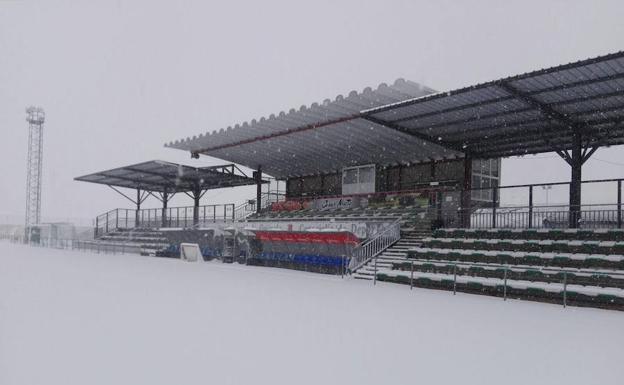 Suspendido el Guijuelo-Rápido de Bouzas por la nieve