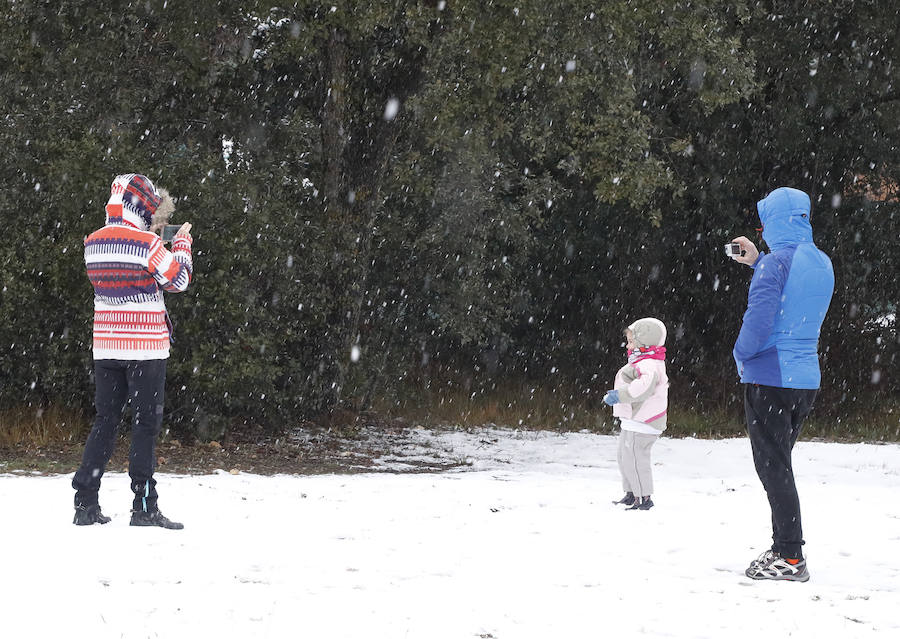 Nieve en Palencia