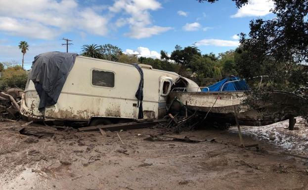 Las inundaciones dejan al menos trece muertos en California