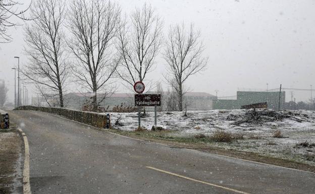 Las carreteras de Palencia, con problemas por la nieve