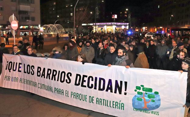 Comienzan las movilizaciones para recuperar el Parque de Artillería invocando a Gamonal