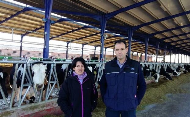 Dos granjas Danone en Segovia
