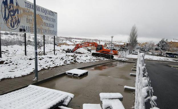 Comienzan las obras para construir en El Sotillo el nuevo colegio de las Concepcionistas