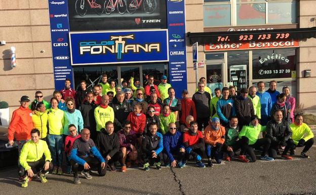 La internacional Gema Martín dirige el segundo entrenamiento de la Media Maratón de Salamanca