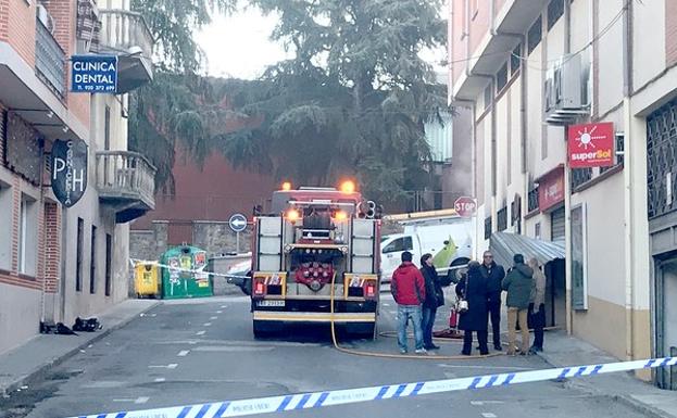Extinguido un incendio en un supermercado en Arenas de San Pedro