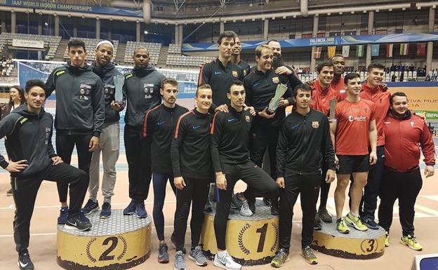 Álvaro de Arriba, campeón de la Copa del Rey con el FC Barcelona