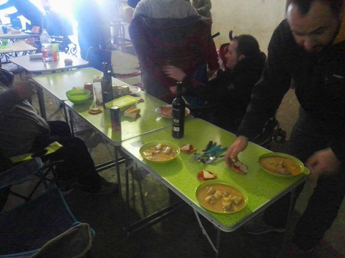 Concentración de furgonetas camper en Torquemada