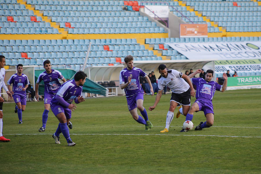 Goleada para calmar los nervios en el Salmantino