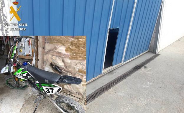 La Guardia Civil esclarece un robo en una nave industrial de Guardo