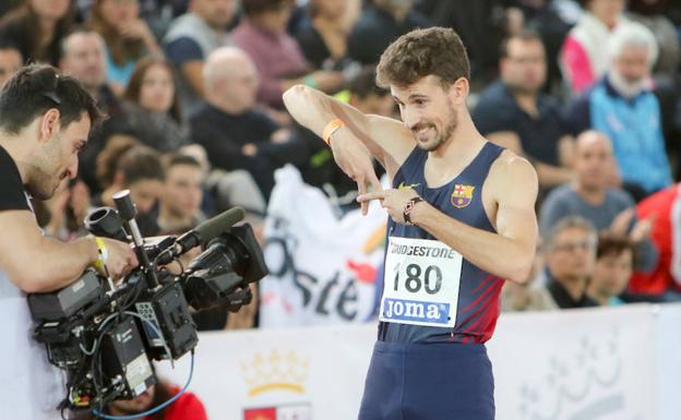 Álvaro de Arriba, segundo en Reims pero alejado aún de la mínima mundialista