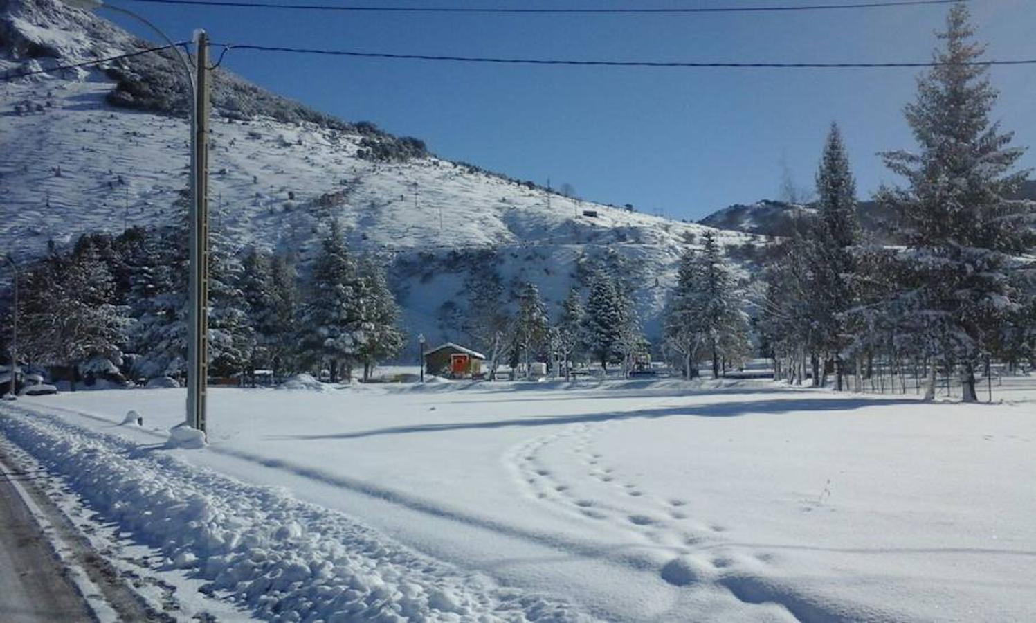 Tras la nieve, llega el hielo a la Montaña Palentina