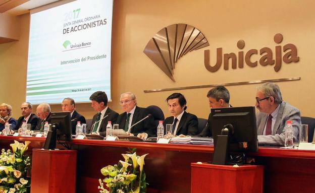 Grupo Unicaja elevó el 2,5% su beneficio en 2017, hasta 138,4 millones de euros