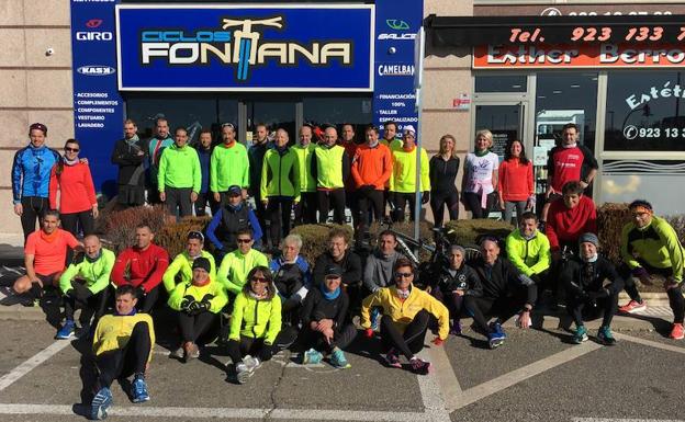Isabel Almaraz lidera el cuarto entrenamiento de la Media Maratón Ciudad de Salamanca