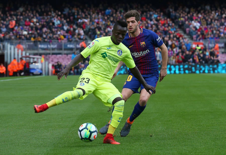 Las mejores imágenes del Barcelona-Getafe
