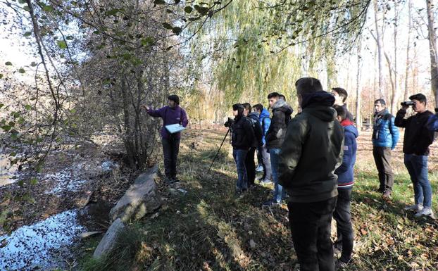 Alumnos de Palencia estudiarán el geoparque de Las Loras