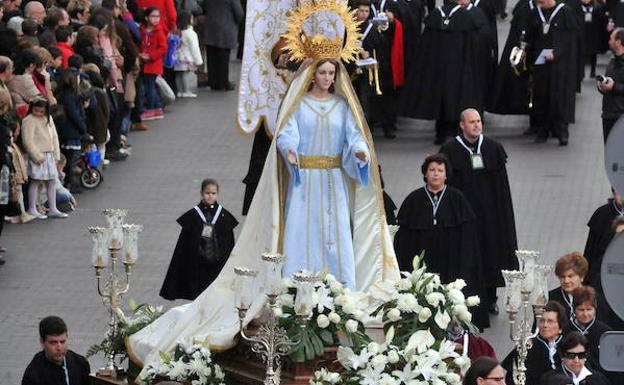 Programa de procesiones del Domingo de Resurrección, 1 de abril, en Medina del Campo