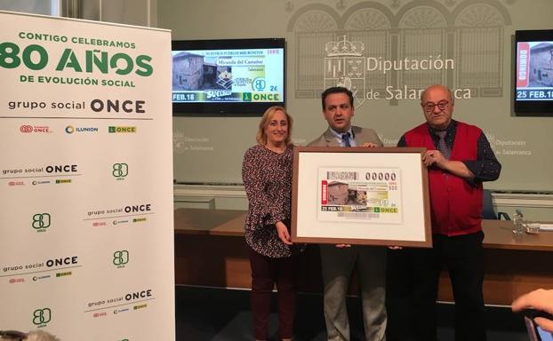El cupón de la ONCE del día 25 divulgará las casas blasonadas de Miranda del Castañar