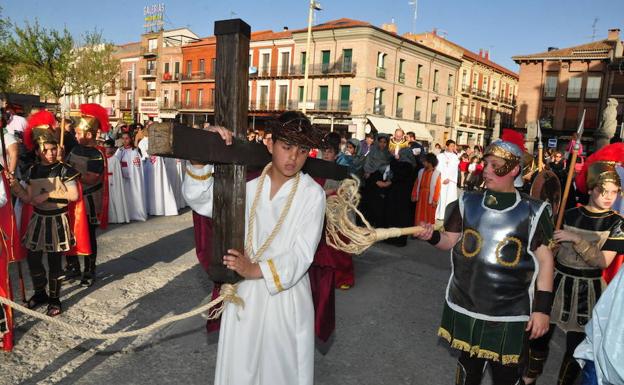 Programa de procesiones del Jueves de Pasión, 22 de marzo, en Medina del Campo