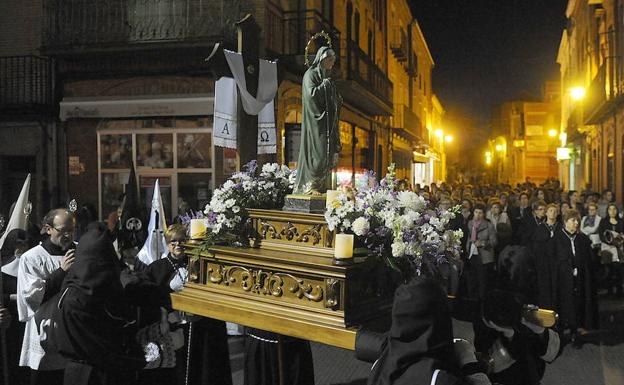 Programa de procesiones del Martes Santo, 27 de marzo, en Medina del Campo