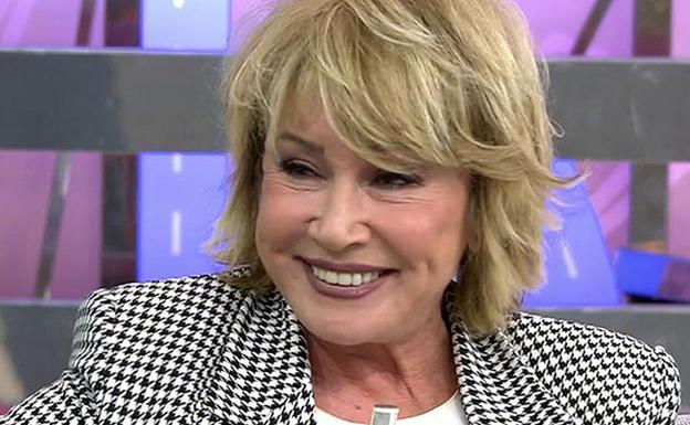 Mila Ximénez regresa a 'Sálvame' con cambio de 'look' incluido