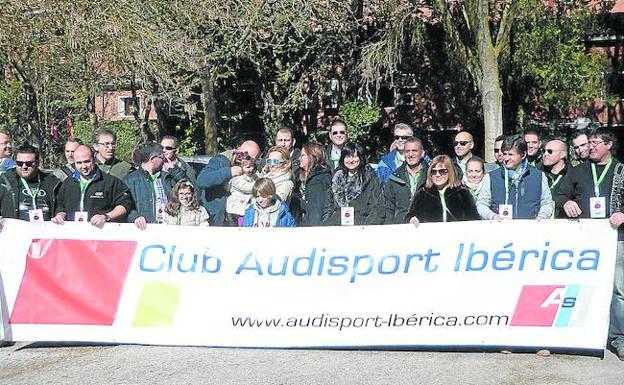 Los apasionados del Audi hacen turismo en Palencia