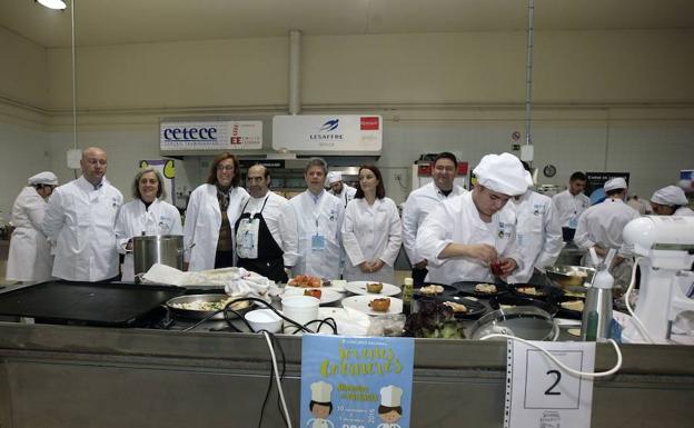 El concurso nacional de jóvenes cocineros de Palencia busca nuevos talentos