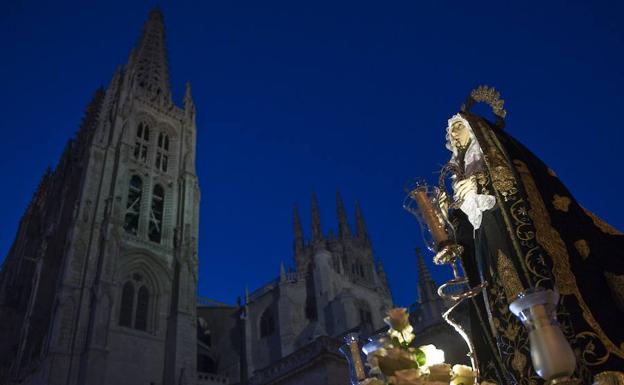 Programa de procesiones del Sábado Santo, 31 de marzo, en Burgos