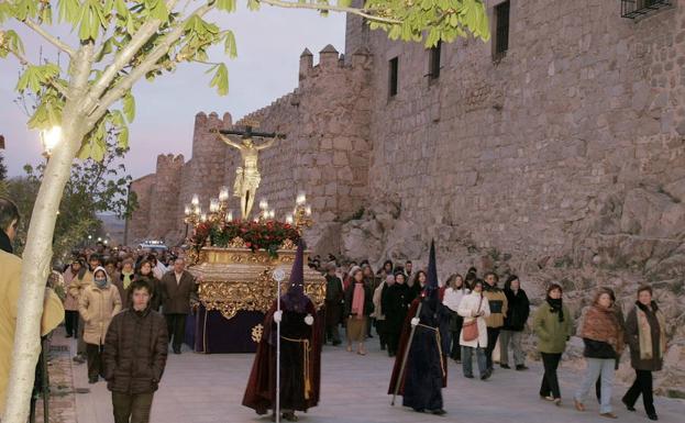 Programa de procesiones del Viernes Santo, 30 de marzo, en Ávila