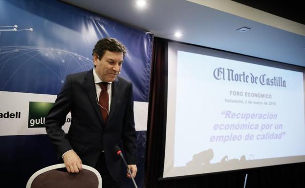 Así ha sido la intervención de Fernández Carriedo en el Foro Económico de El Norte de Castilla