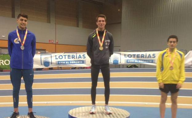 Mario García Romo, campeón de España sub-20 de 3.000 metros