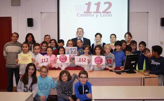 La segoviana Irene Blanco, premiada en el concurso regional ‘¿Qué es el 112 para ti?’
