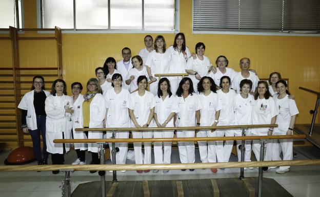 El servicio de Rehabilitación asume más de 220.000 sesiones de tratamiento cada año