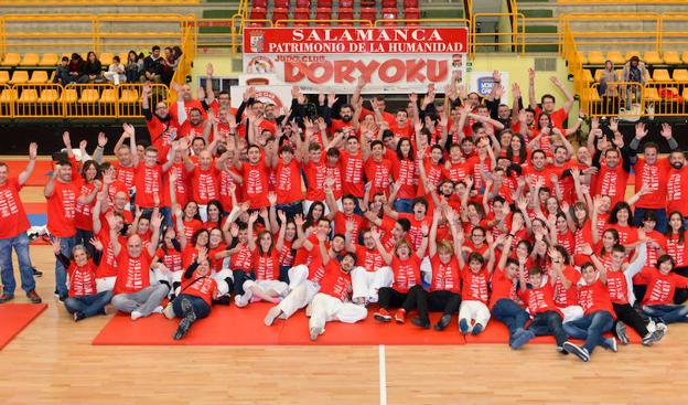 Fiesta del judo en Salamanca con el V Campeonato Doryoku