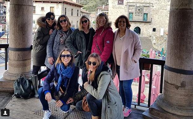 Paula Echevarría, de escapada rural en Cantabria con sus amigas