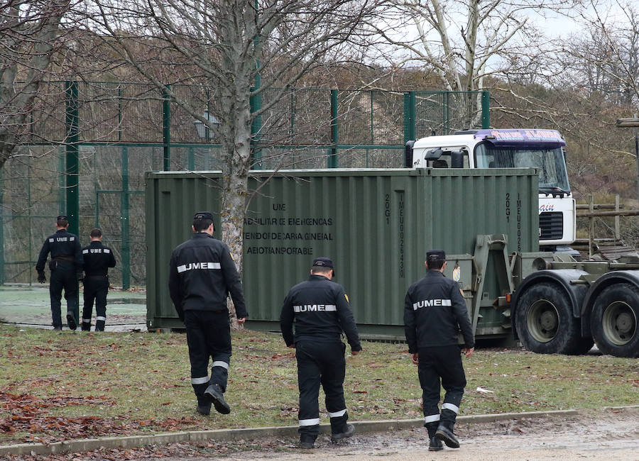 La UME toma Valsaín para su entrenamiento